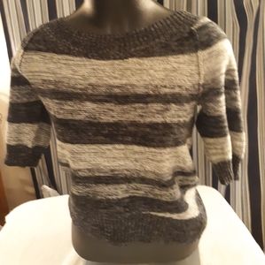 White And Gray Sweater